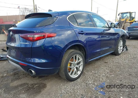 2021 Alfa Romeo Stelvio Ti Awd from USA, damaged, VIN ZASPAKBN0M7D16647